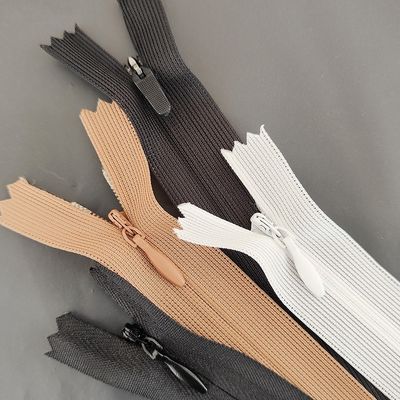Fermeture à glissière invisible 3# Fermeture à glissière cachée