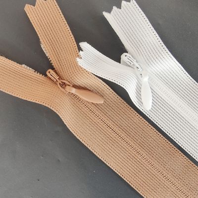Fermeture à glissière invisible 3# Fermeture à glissière cachée