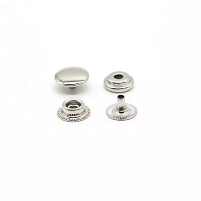 Bouton de fermeture de presse de cuivre en alliage de zinc pour vêtements