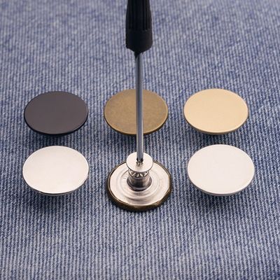 Embossé métal Zinc Alloy Shank Buttons Brass Bouton Pour Le Survêtement