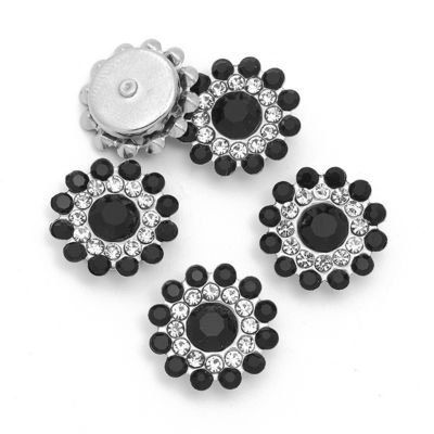 Accessoires Chine en gros Rhinestone Perle Diamant Cristal bouton métallique pour les vêtements Centre de la chevelure
