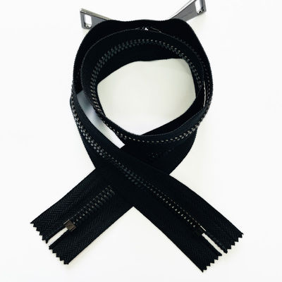 Accessoires de couture Endes ouvertes à deux voies Type 3# 5# 8# Couleur du ruban personnalisé Tirer la fermeture à glissière en laiton pour le tissu