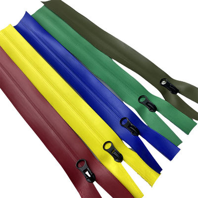 Produit neuf de haute qualité Fermeture à glissière thermique durable Roll PVC étanche à l' air Nylon bobine plastique Fermeture à glissière étanche à l' eau