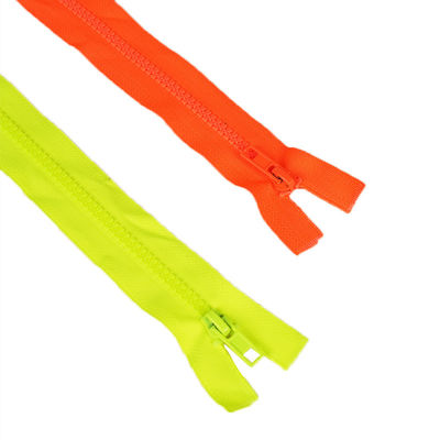 Fermeture à glissière en plastique personnalisée 3# 5# Fermeture à glissière en plastique en gros