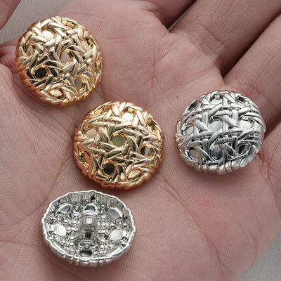 Coupole de couture personnalisée, boutons de costume rétro, boutons en métal pour les vêtements