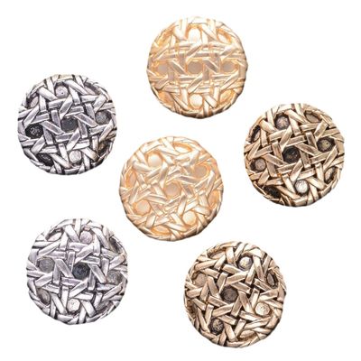 Coupole de couture personnalisée, boutons de costume rétro, boutons en métal pour les vêtements