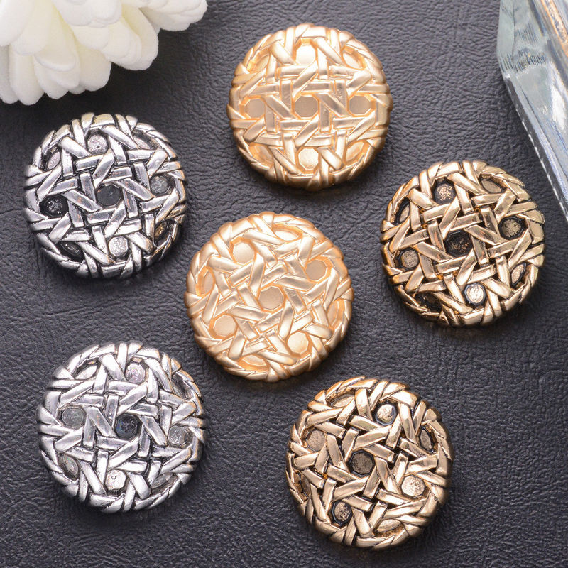 Coupole de couture personnalisée, boutons de costume rétro, boutons en métal pour les vêtements